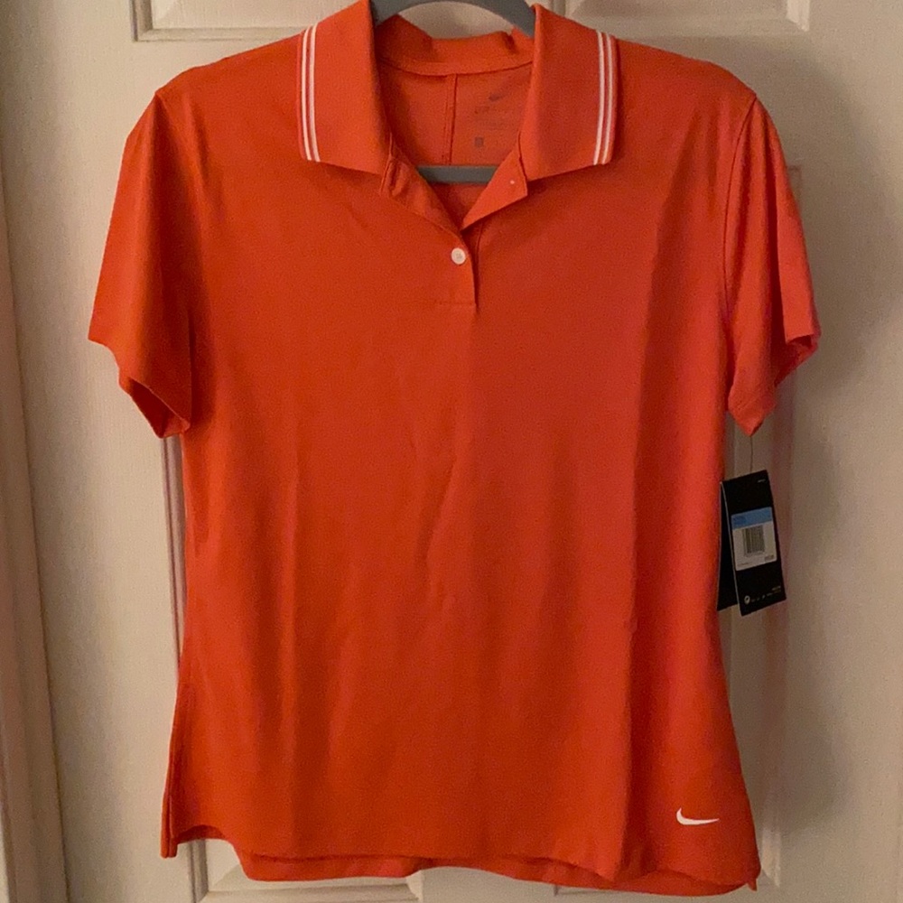 Nike golf shirt.